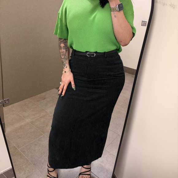 Reformation Black Maxi Skirt - Picture 10 of 11